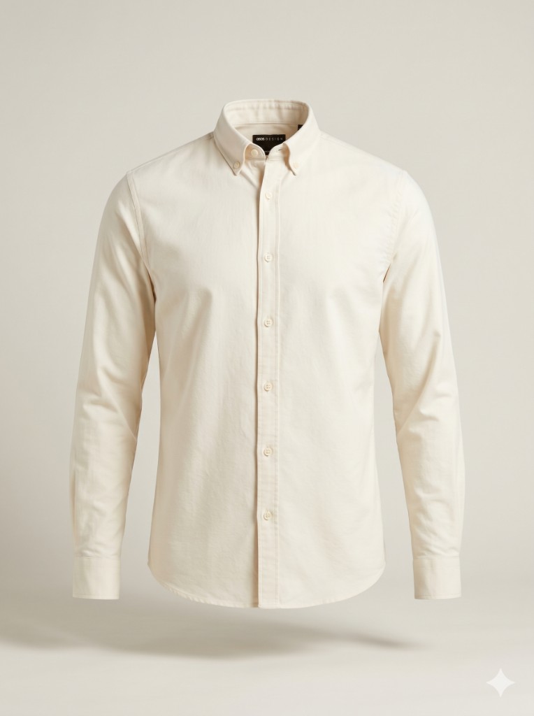 ASOS DESIGN Slim oxford shirt
