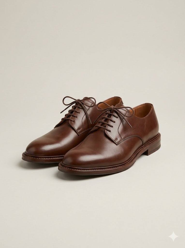 Loake Leather derby shoes