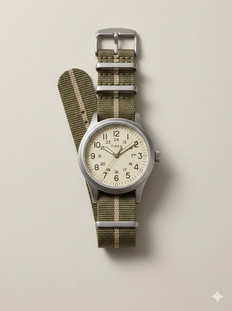 Timex Field watch cream dial